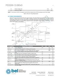 PES2200-12-080ND Datasheet Page 13