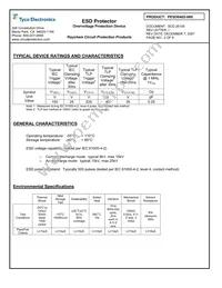 PESD0402-060 Datasheet Page 2