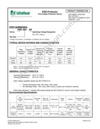 PESD0603-240 Datasheet Page 2