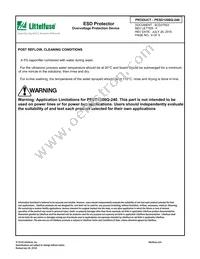 PESD1206Q-240 Datasheet Page 9