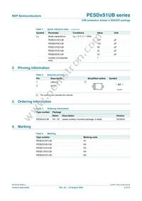 PESD15VS1UBF Datasheet Page 2