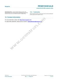 PESD15VS1ULD Datasheet Page 11