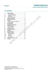 PESD15VS1ULD Datasheet Page 12