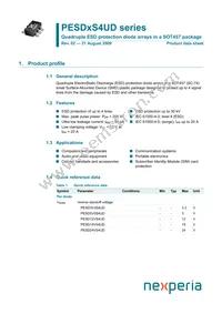 PESD15VS4UD Datasheet Cover