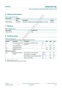 PESD18VF1BLYL Datasheet Page 2