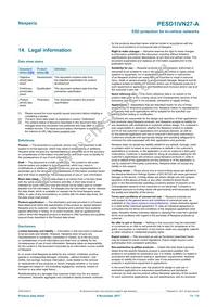 PESD1IVN27-AX Datasheet Page 11