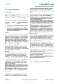 PESD1USB3SZ Datasheet Page 15