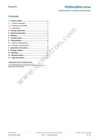 PESD1USB3SZ Datasheet Page 16