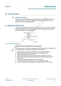 PESD24VF1BLYL Datasheet Page 7