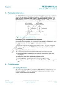 PESD24VS1UA Datasheet Page 7