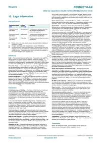 PESD2ETH-AXR Datasheet Page 10