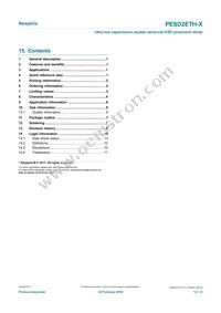 PESD2ETH-XR Datasheet Page 12