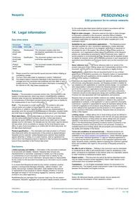 PESD2IVN24-UX Datasheet Page 11