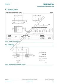 PESD36VS1UJX Datasheet Page 7