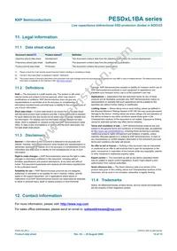 PESD3V3L1BAF Datasheet Page 14