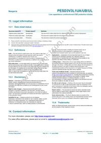 PESD3V3L1UA Datasheet Page 12