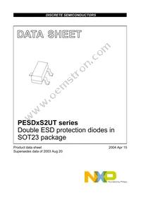 PESD3V3S2UT/ZLR Datasheet Page 2