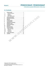 PESD3V3S4UF Datasheet Page 13