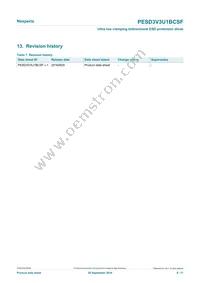 PESD3V3U1BCSFYL Datasheet Page 8