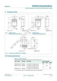 PESD3V3U1UB Datasheet Page 7