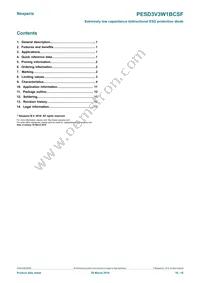 PESD3V3W1BCSFYL Datasheet Page 16