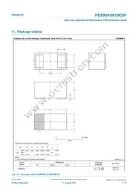 PESD3V3X1BCSFYL Datasheet Page 7