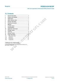 PESD3V3X1BCSFYL Datasheet Page 12