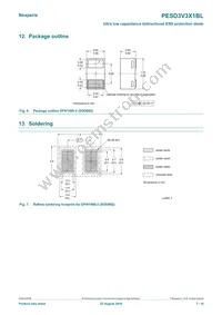 PESD3V3X1BL Datasheet Page 7