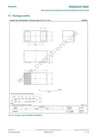 PESD3V3Y1BSFYL Datasheet Page 11