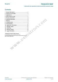 PESD3V3Y1BSFYL Datasheet Page 15