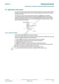 PESD3V3Z1BCSFYL Datasheet Page 11