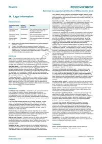 PESD3V6Z1BCSFYL Datasheet Page 15