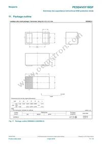 PESD4V0Y1BSFYL Datasheet Page 11