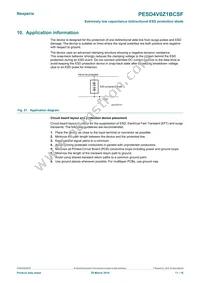 PESD4V0Z1BCSFYL Datasheet Page 11