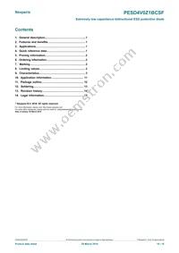 PESD4V0Z1BCSFYL Datasheet Page 16