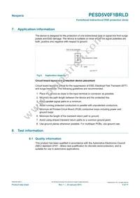 PESD5V0F1BRLDYL Datasheet Page 6