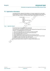 PESD5V0F1BSF Datasheet Page 7