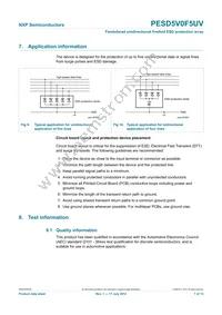 PESD5V0F5UV Datasheet Page 8