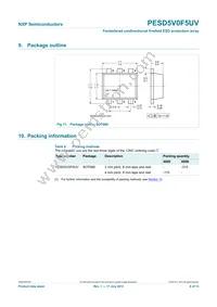 PESD5V0F5UV Datasheet Page 9