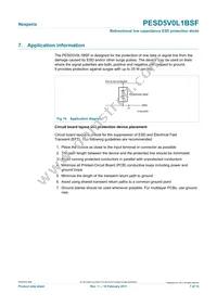 PESD5V0L1BSF Datasheet Page 7