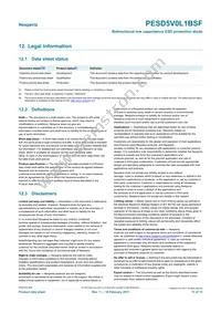 PESD5V0L1BSF Datasheet Page 11