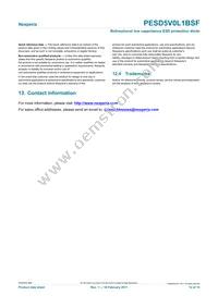 PESD5V0L1BSF Datasheet Page 12