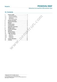 PESD5V0L1BSF Datasheet Page 13