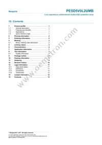 PESD5V0L2UMB Datasheet Page 13