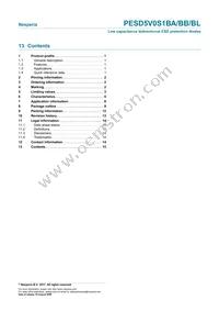 PESD5V0S1BB/6Z Datasheet Page 15