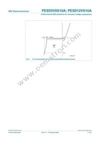 PESD5V0S1UA/ZLX Datasheet Page 8