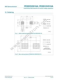 PESD5V0S1UA/ZLX Datasheet Page 12