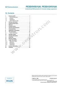 PESD5V0S1UA/ZLX Datasheet Page 15