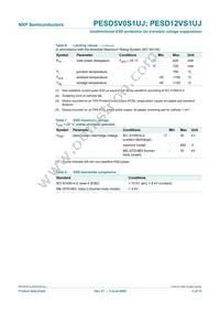 PESD5V0S1UJF Datasheet Page 4