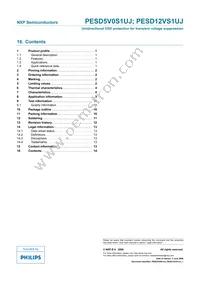 PESD5V0S1UJF Datasheet Page 15